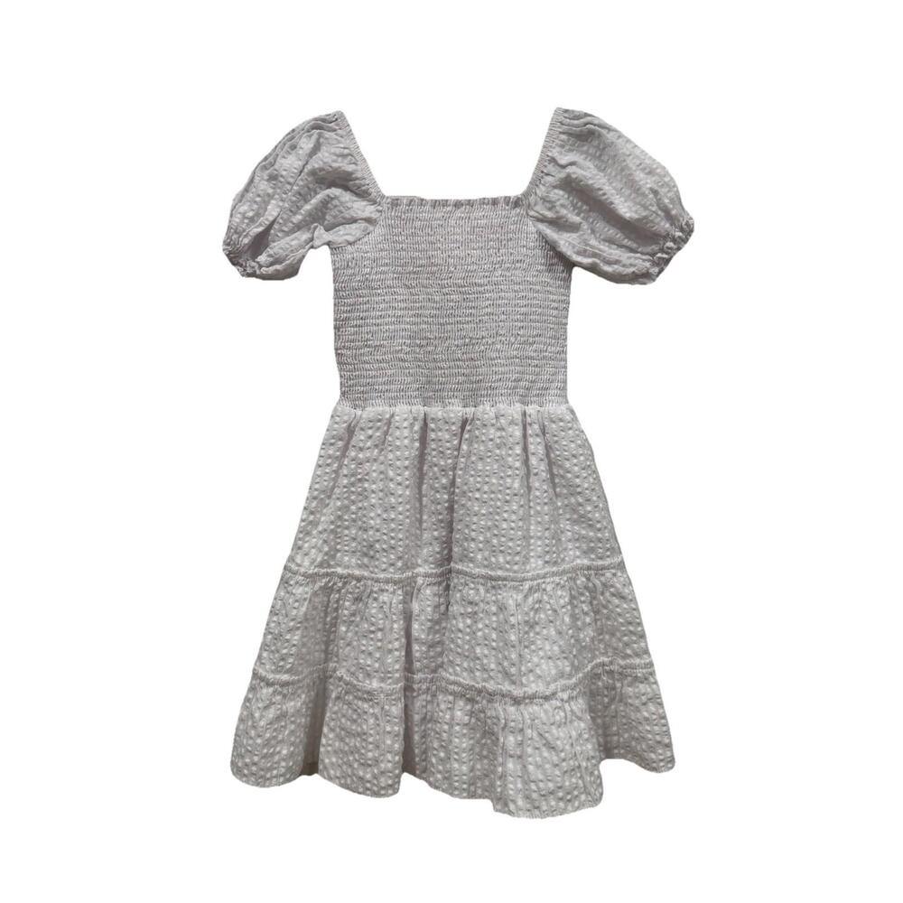 Girls Kids little peixoto‎ white dress Small S